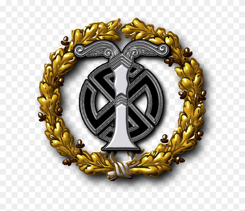 670x665 It Was A Secret Society In Nazi Germany Aimed At Researching Ahnenerbe, Gold, Symbol, Emblem HD PNG Download