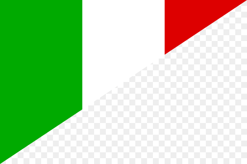 1280x853 Italy Flag Diagonal Sticker PNG