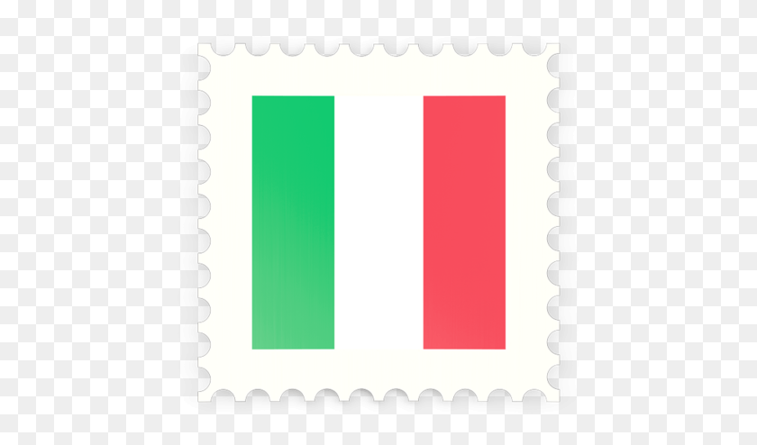 459x434 Italy Flag Post Stamp, Postage Stamp, Text, Rug HD PNG Download