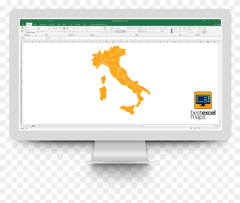 1073x896 Italy Map, Monitor, Screen, Electronics HD PNG Download