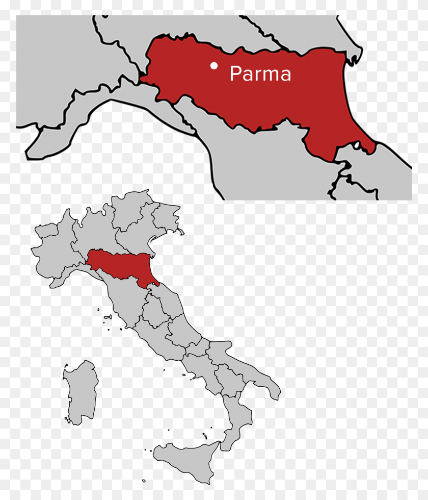 1200x1416 Descargar Png Mapa De Italia Emilia Romagna Parma Italia Serie A Mapa, Texto, Persona, Humano Hd Png