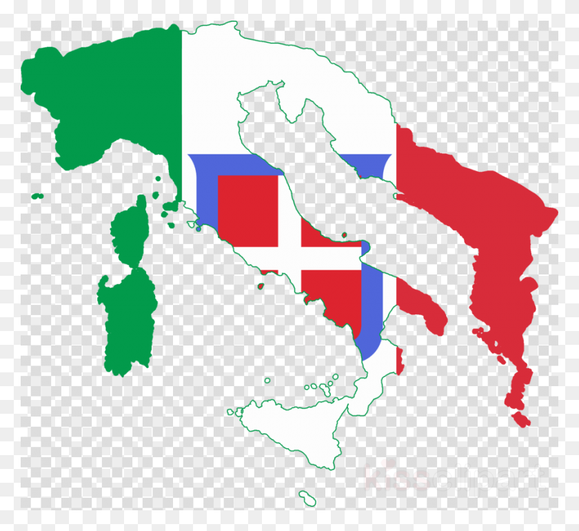 900x820 Italy Map Map, Texture, Polka Dot, Pattern HD PNG Download