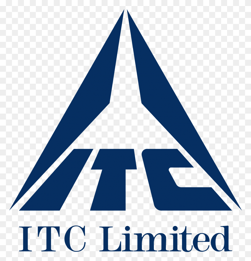 1961x2046 Логотип Itc Itc Ltd, Треугольник, Этикетка, Текст, Hd Png Скачать