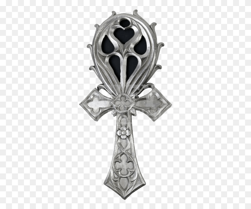 462x639 Item Alchemy Gothic Ankh Silver Hand Mirror, Cross, Symbol, Crucifix HD PNG Download