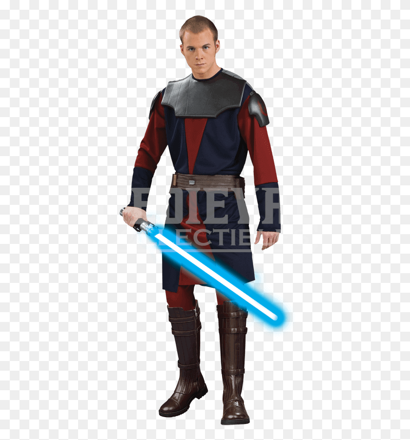 462x842 Item Clone Wars Anakin Costume, Person, Human, Clothing HD PNG Download