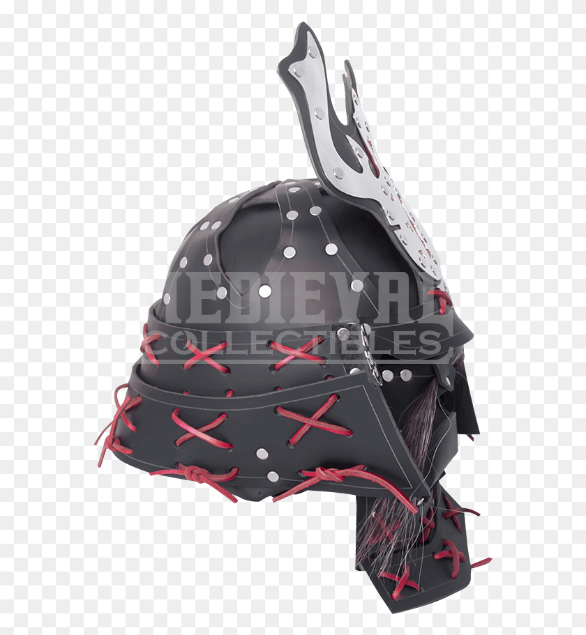 573x851 Item Leather Samurai Helmet, Clothing, Apparel, Chair HD PNG Download