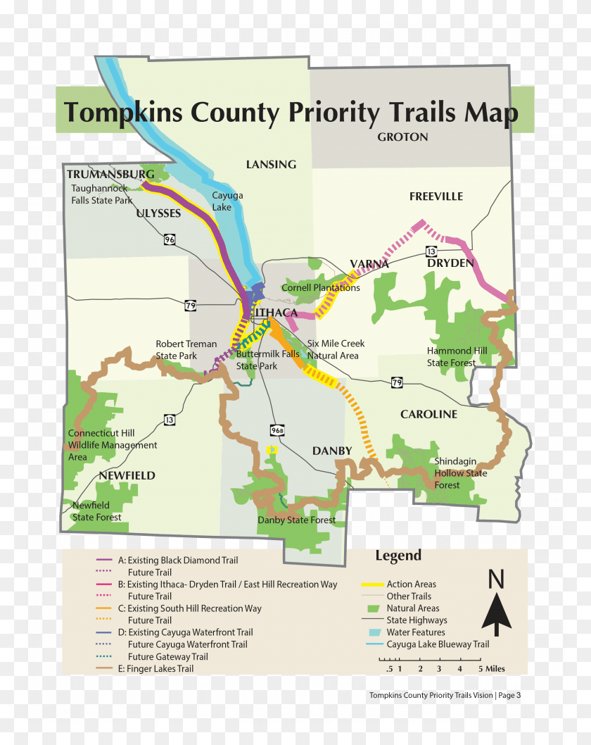 771x998 Ithaca Tompkins County Transportation Council Said Map, Plot, Vegetation, Diagram HD PNG Download
