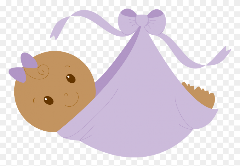 1600x1072 Its A Girl Clipart Purple Baby Shower Clipart, Sweets, Food, Confectionery HD PNG Download