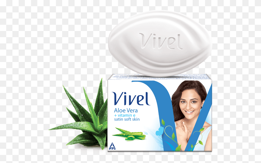 529x466 Its Invigorating Fragrance Keeps Your Skin Rejuvenated Vivel Aloe Vera Soap, Person, Human, Plant HD PNG Download