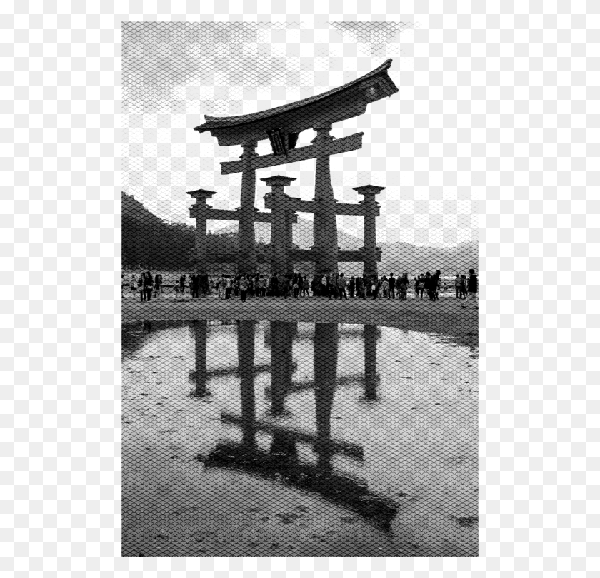 500x750 Itsukushima Shrine Fushimi Inari Taisha Torii Travel Itsukushima, Gray, World Of Warcraft HD PNG Download