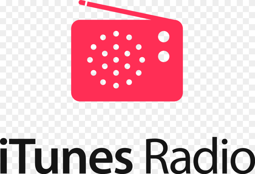1280x878 Itunes Radio Logo Sticker PNG