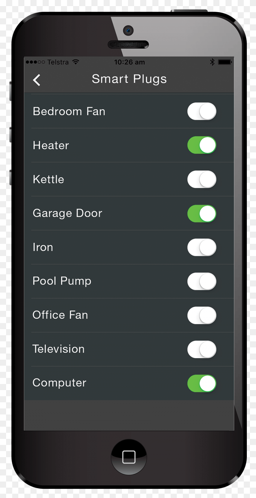 858x1732 Izone Smart Garage Door Iphone, Мобильный Телефон, Телефон, Электроника Hd Png Скачать