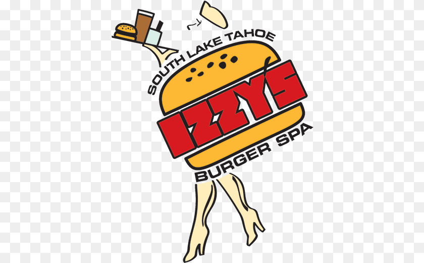 401x520 Izzy S Burger Spa Vintage, Dynamite, Weapon, Food Sticker PNG