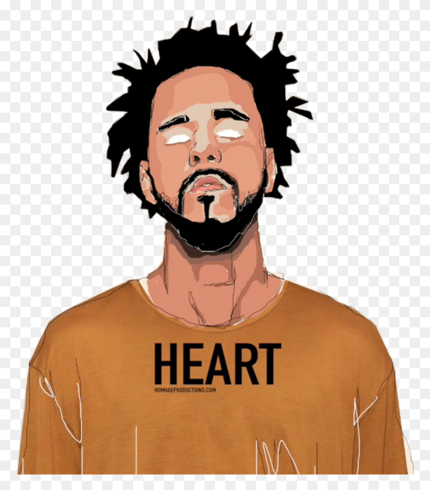 1024x1179 J Cole, Face, Person, Human HD PNG Download