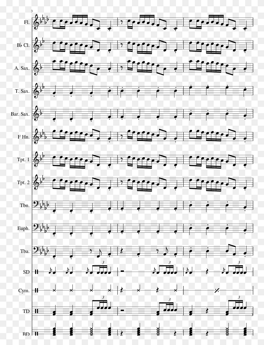 773x1038 J Cole No Role Modelz Trumpet Sheet Music, Gray, World Of Warcraft HD PNG Download