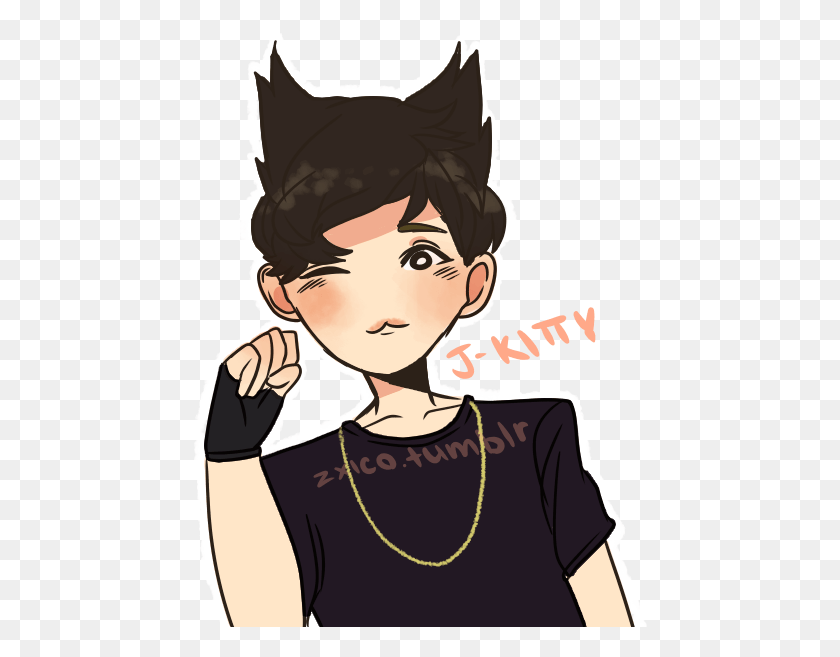 456x597 J Kitty By Weaq Bts Jhope Anime Fanart, Person, Human, Clothing HD PNG Download
