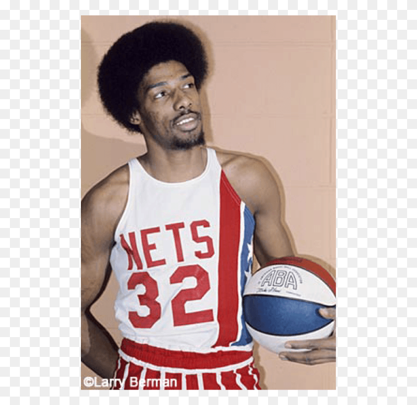 515x757 J Was Drafted By The Milwaukee Bucks But Was Traded Julius Erving With Afro, Person, Human, Hair HD PNG Download