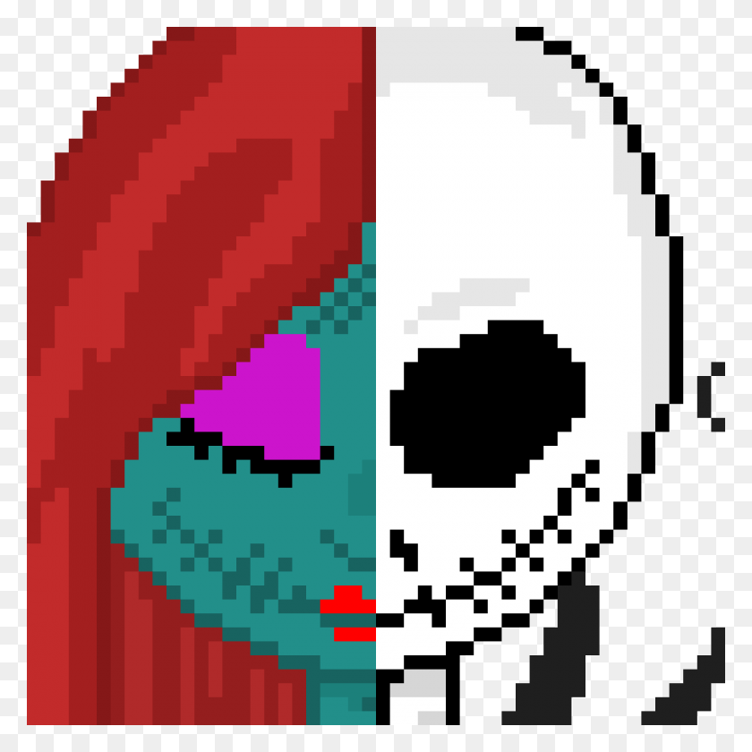 1200x1200 Jack And Sally Templates Minecraft Pixel Art, Rug, Graphics HD PNG Download
