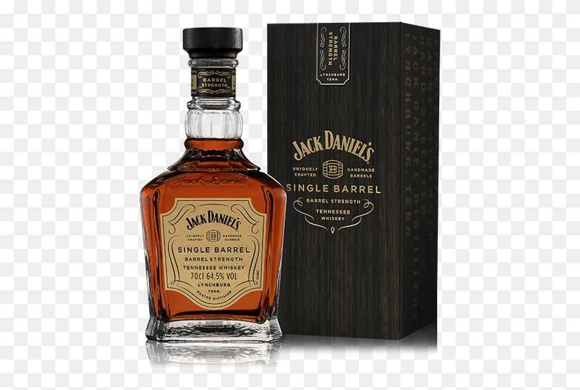 437x504 Jack Daniel39s Single Barrel Barrel Strength Whiskey Jack Daniel39s Whiskey Amp Cola, Liquor, Alcohol, Beverage HD PNG Download