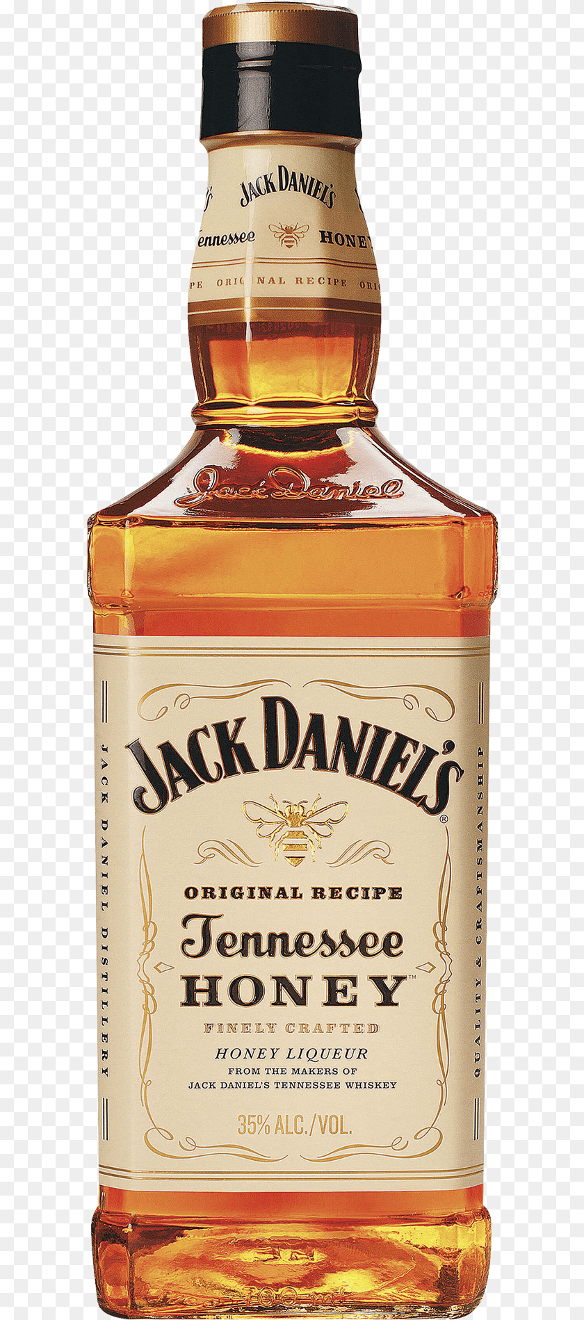 594x1899 Jack Daniels Honey 1 Litre, Alcohol, Liquor, Beverage, Whisky Transparent PNG