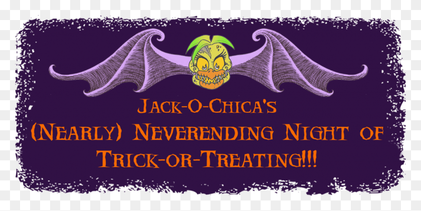1280x594 Descargar Png Jack O Chica The Spooky Chick, Sea Life, Animal, Poster Hd Png