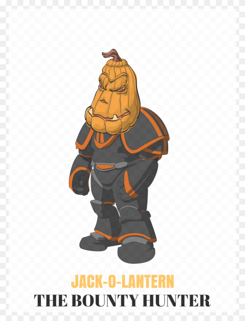 1000x1333 Jack O Lantern The Bounty Hunter By Coreyturner2537216 Space Suit, Fireman, Person, Human HD PNG Download