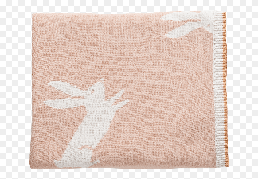 653x524 Jack Rabbit Cotton Knit Cot Blanket Leather, Rug, Wood, Plywood HD PNG Download