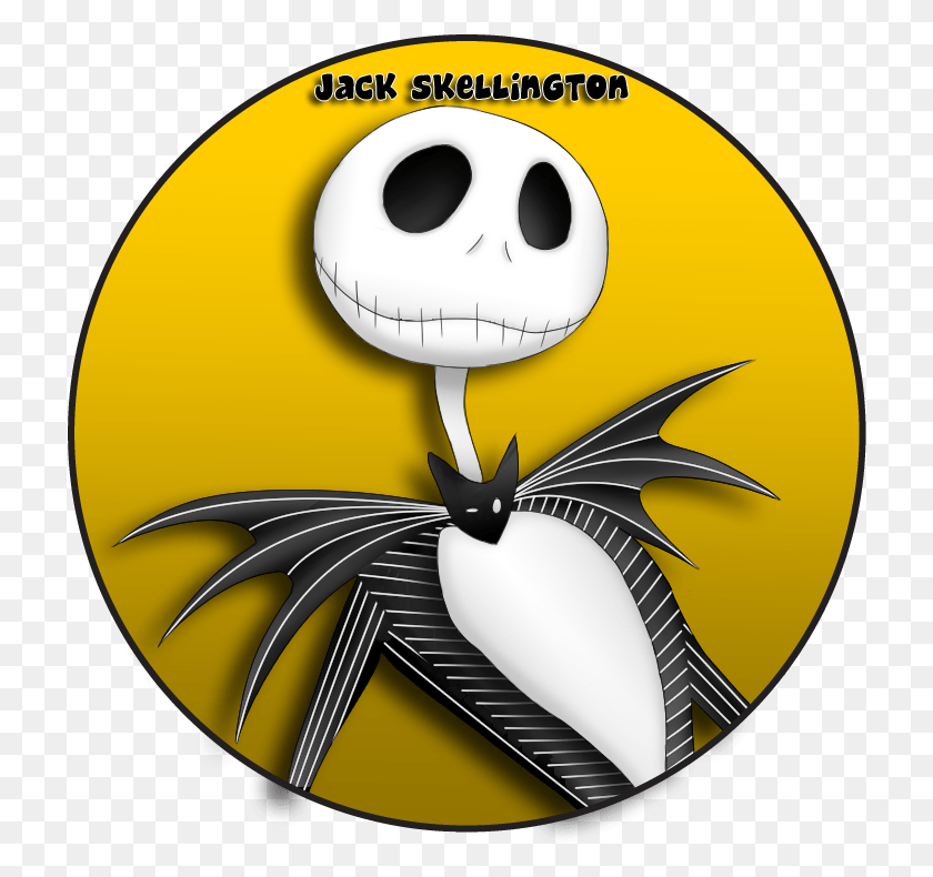 720x730 Jack Skellington From Nightmare Before Christmas On Soul Eater Soul, Label, Text, Animal HD PNG Download