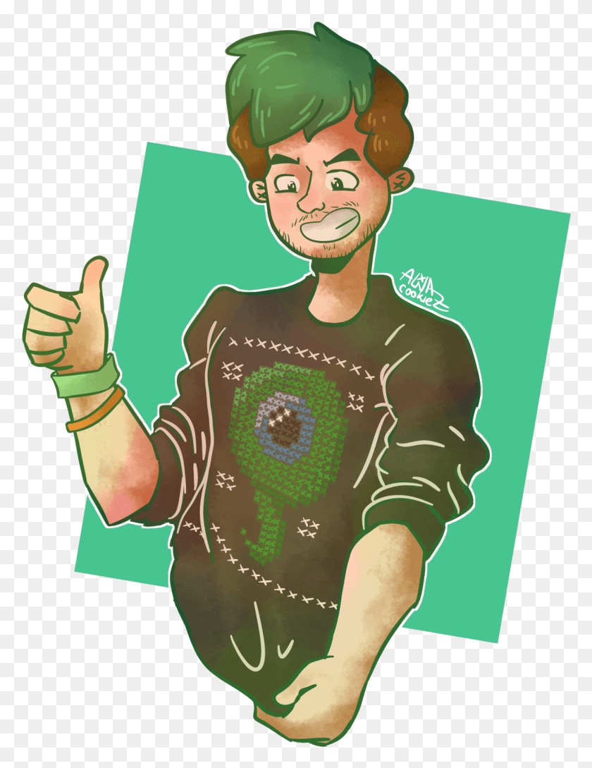 1137x1501 Jacksepticeye Cartoon, Person, Human, Clothing HD PNG Download