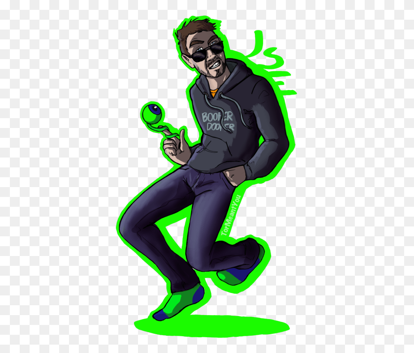 372x657 Jacksepticeye Images Jack Wallpaper And Background Cartoon, Person, Human, Sunglasses HD PNG Download