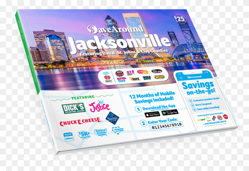 1033x684 Jacksonville Fl 2020 Savearound Coupon Book Save Around Palm Beach 2020, Flyer, Poster, Paper HD PNG Download