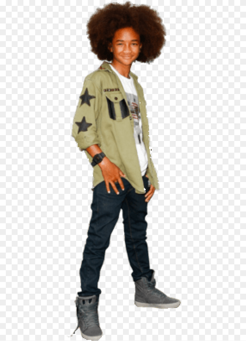 395x1161 Jaden Smith, Clothing, Pants, Boy, Person Sticker PNG