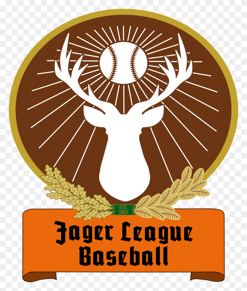 1534x1832 Descargar Png Jager League Logo Fantasy Baseball Logos, Símbolo, Marca Registrada, Emblema Hd Png