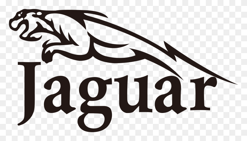 2001x1074 Jaguar Logo Calligraphy, Text, Alphabet, Handwriting HD PNG Download