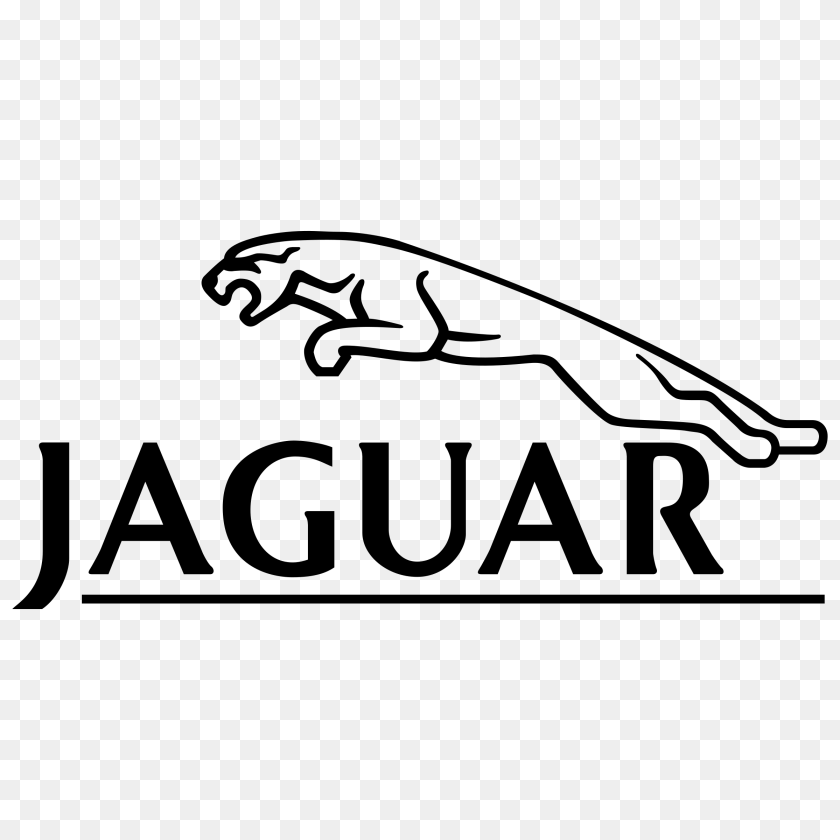 2400x2400 Jaguar Logo Vector, Gray Clipart PNG