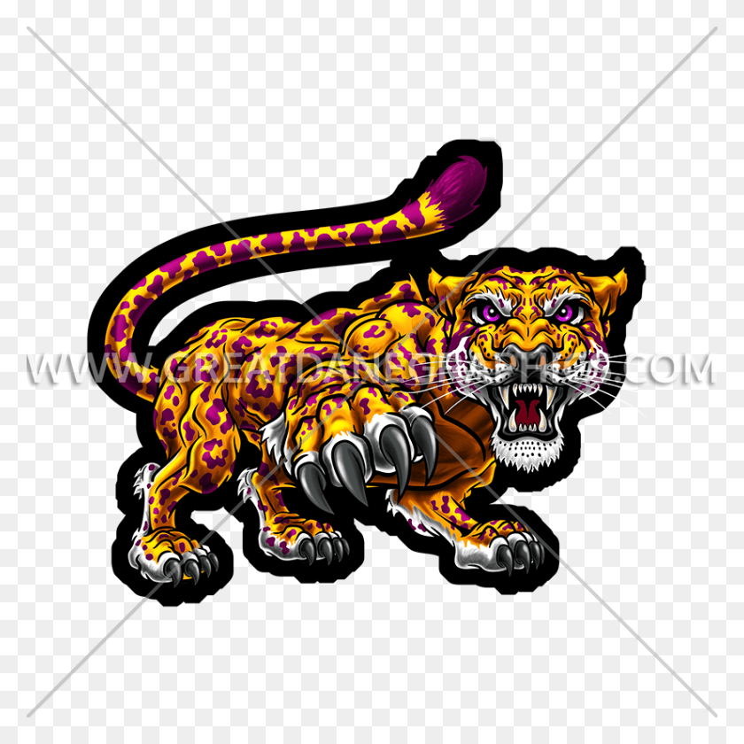 825x825 Jaguar Mascot Production Ready Illustration, Person, Human, Animal HD PNG Download