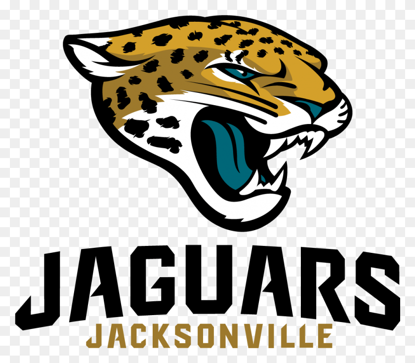 1001x867 Jaguars Jaguares De Jacksonville Logo, Амфибия, Дикая Природа, Животное Png Скачать