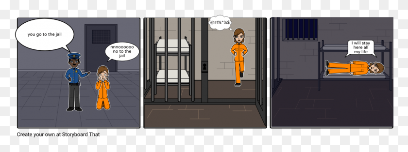 1151x376 La Cárcel De Dibujos Animados, La Prisión Hd Png