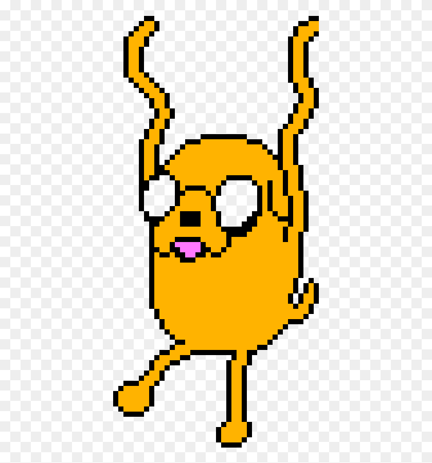 401x841 Jake The Dog Lollipop Pixel Art, Pac Man, Poster, Advertisement HD PNG Download