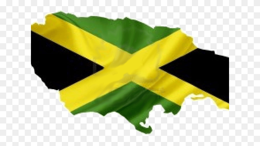 641x413 Флаг Ямайки, Символ, Участок, Растение Hd Png Скачать