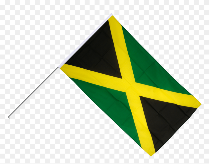 846x654 Jamaica Flag Flag Of Jamaica, Symbol, Toy, Kite HD PNG Download