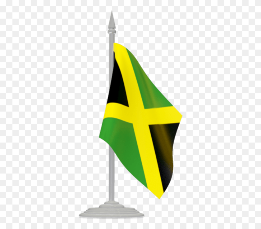338x679 Jamaica Sticker Jamaica Flag Pole, Flag, Symbol, American Flag HD PNG Download