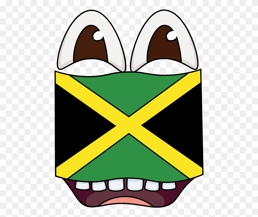 487x647 Jamaican Flag Cartoon, Symbol HD PNG Download