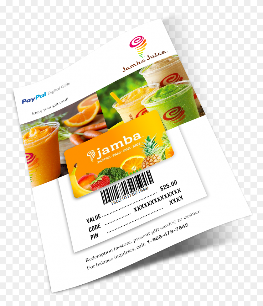 1413x1659 Jamba Juice Flyer, Advertisement, Poster, Paper HD PNG Download