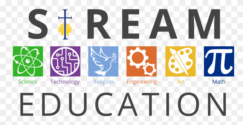 3387x1617 James Cathedral School Steam Education Logo, Text, Word, Alphabet HD PNG Download