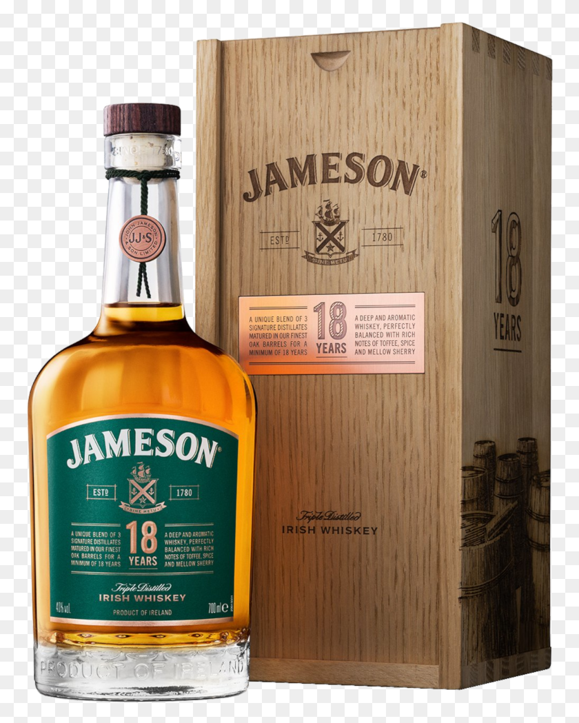 767x989 Whisky Irlandés De 18 Años Jameson Bow Street Whisky Irlandés Jameson, Licor, Alcohol, Bebida Hd Png
