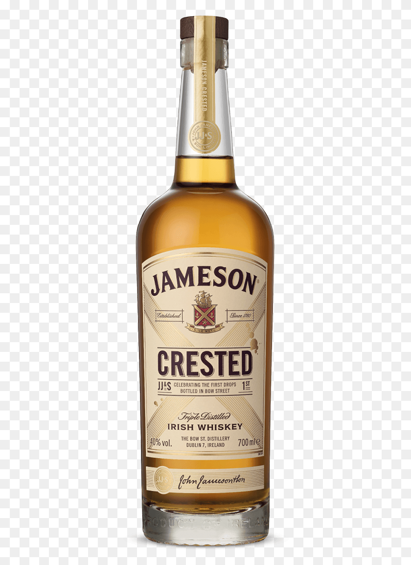 346x1096 Jameson Clear Jameson Whiskey Bottle, Liquor, Alcohol, Beverage HD PNG Download