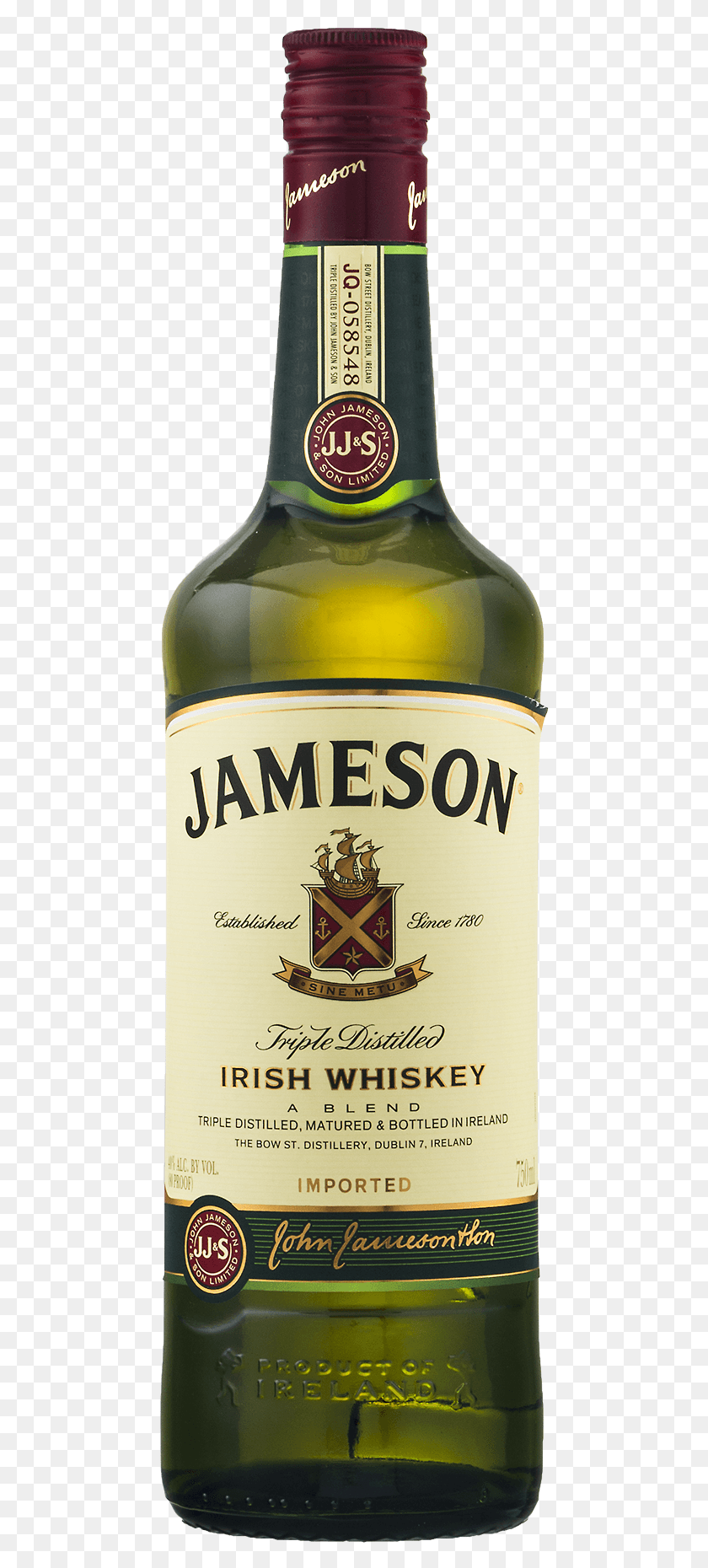 463x1800 Jameson Irish Whiskey, Liquor, Alcohol, Beverage HD PNG Download
