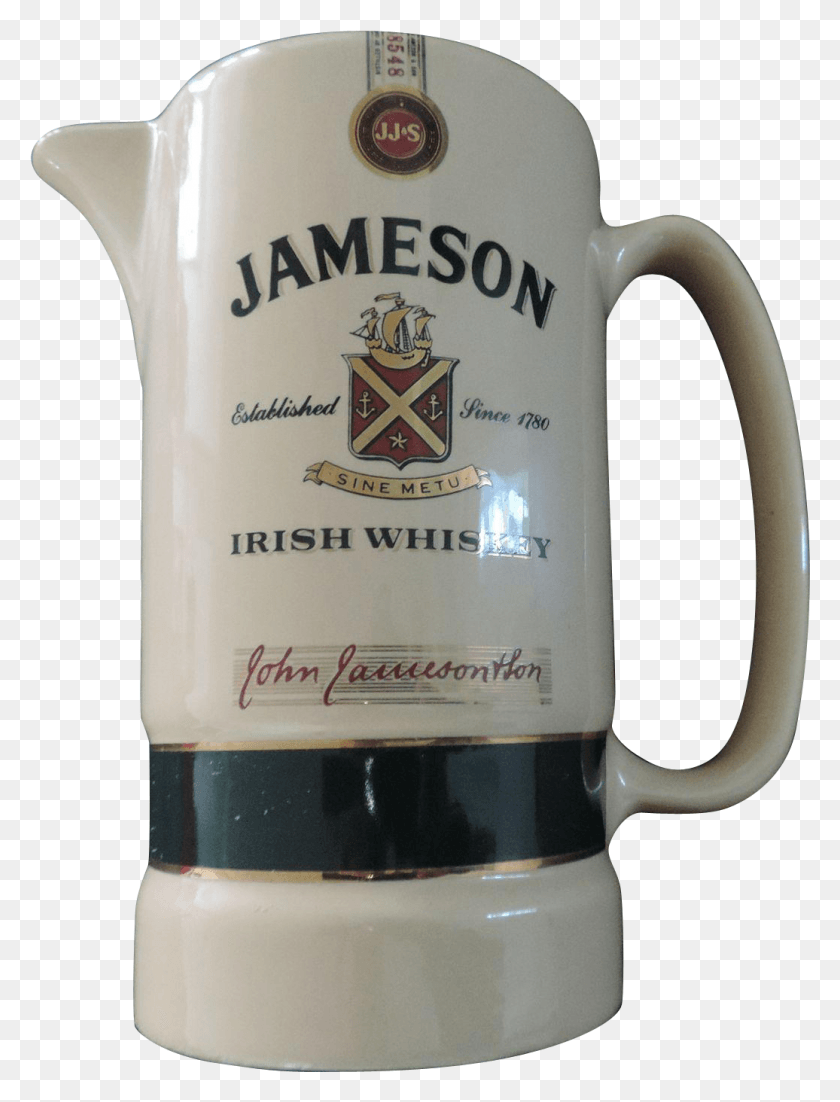 1036x1384 Jameson Irish Whiskey Water Pitcher Eastgate Pottery Jameson Irish Whiskey, Jug, Stein, Mixer HD PNG Download