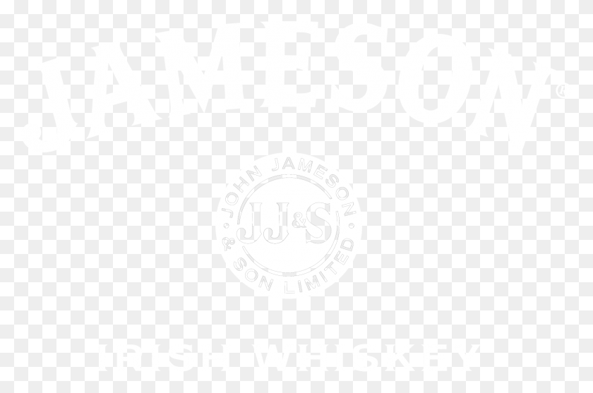 1520x969 Descargar Png Jameson Logo Blanco, Símbolo, Marca Registrada, Texto Hd Png